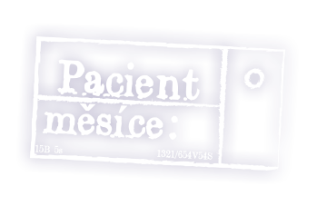 Pacient měsíce – logo